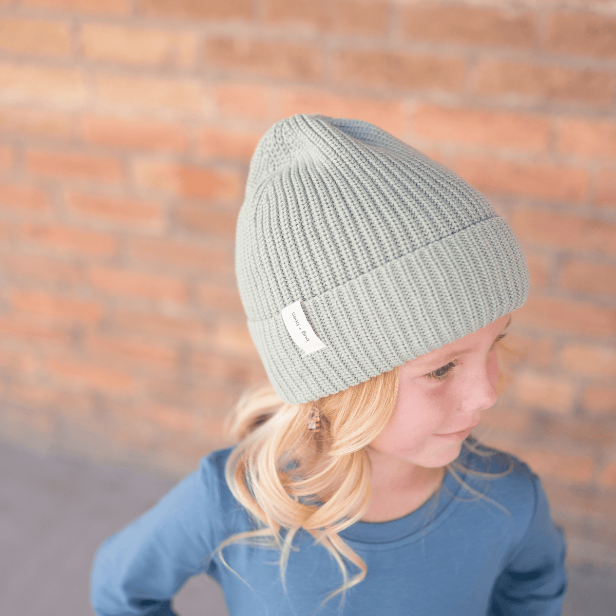 Chunky Knit Beanie - Sage