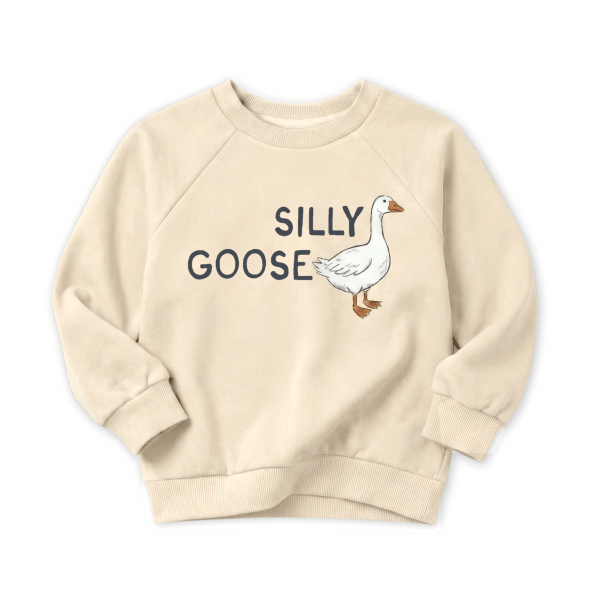 Organic Cotton Sweatshirt - Silly Goose