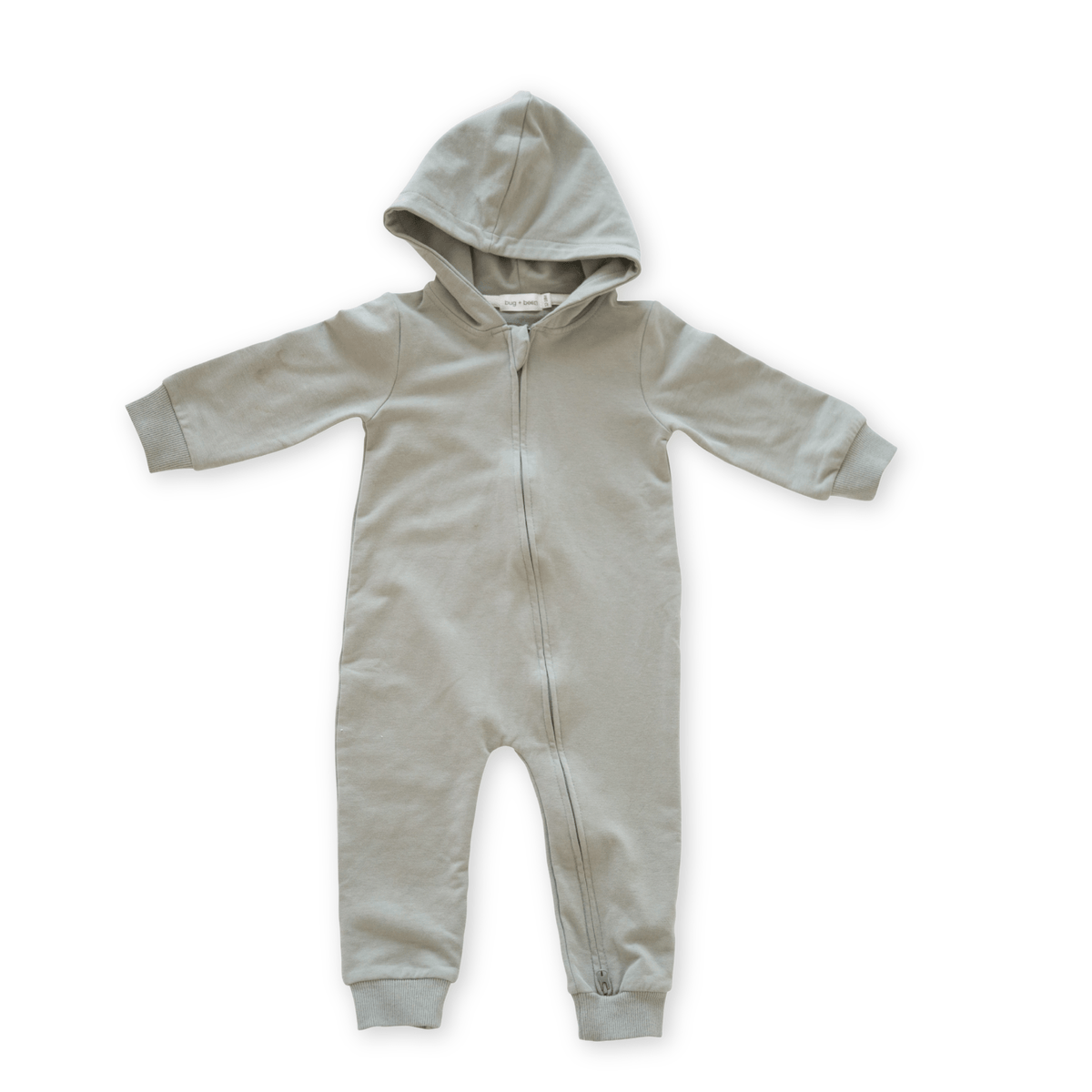 Hudson Hoodie Romper — Sage