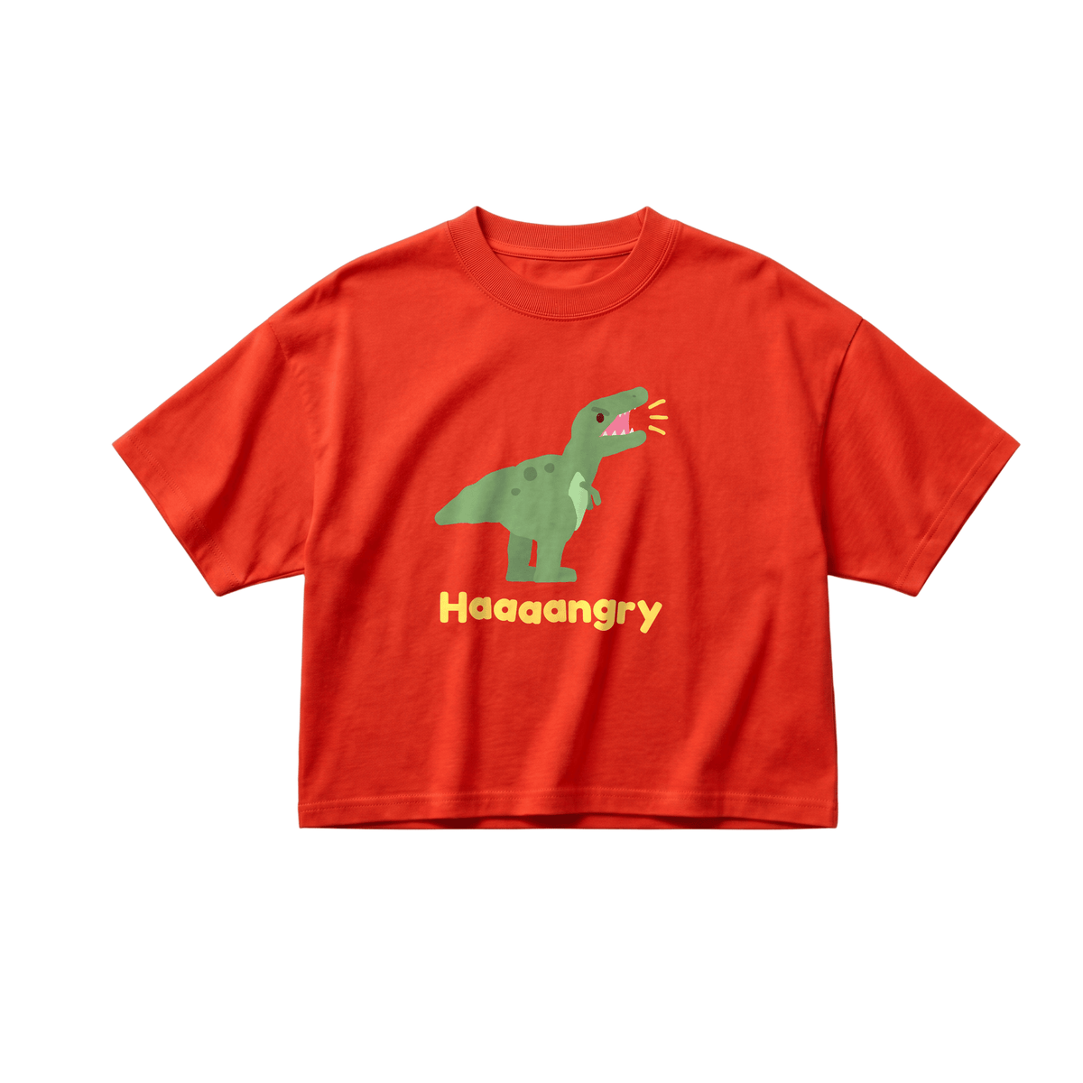Organic Cotton Tee (Boxy Fit) - Haaaangry