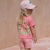 Organic Cotton Tee (Relaxed Fit) - Pink Strawberry
