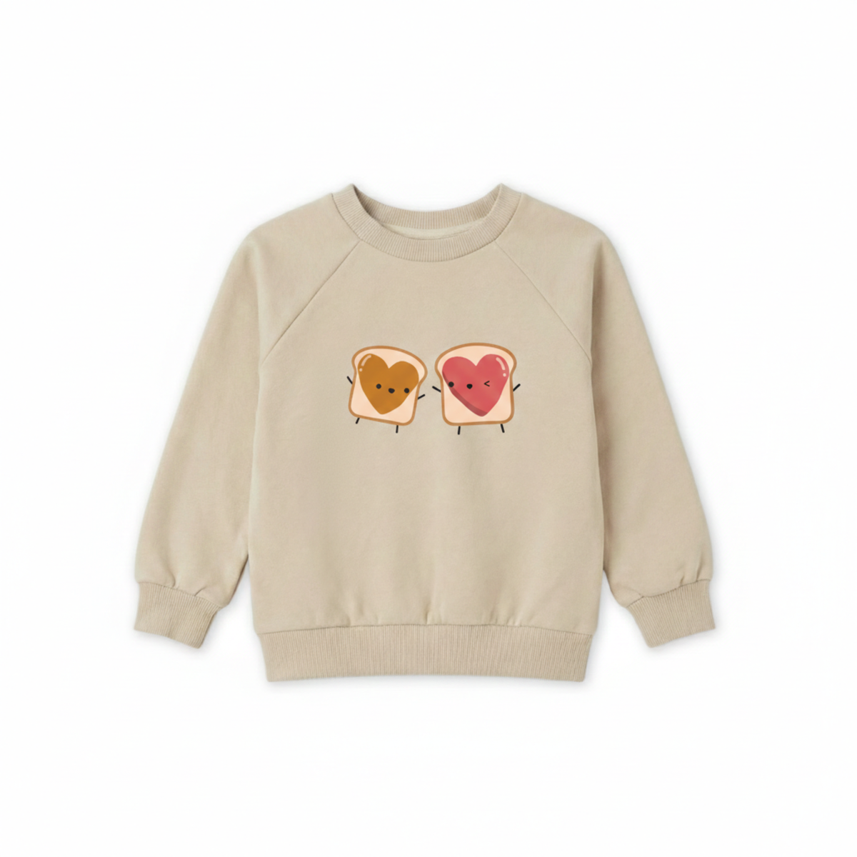 Organic Cotton Sweatshirt - PB ♡ J