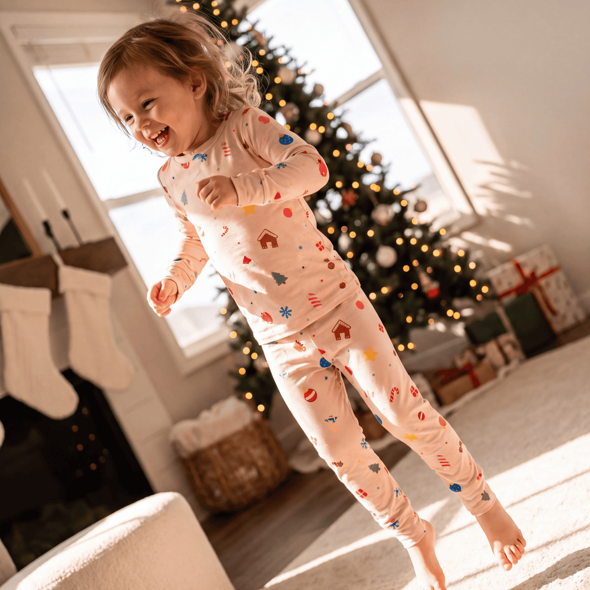 Bamboo Two-Piece Set — Peachy Christmas