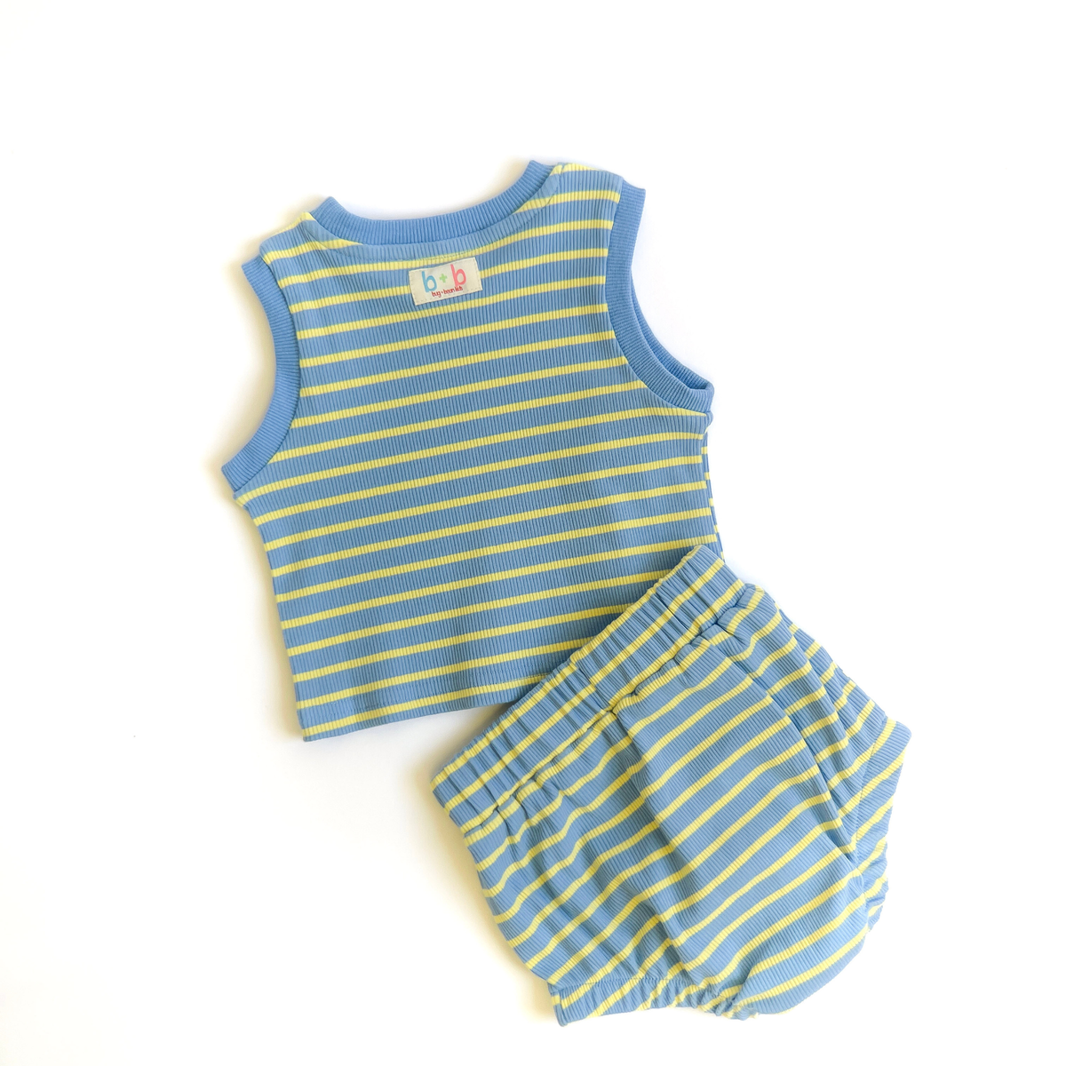 Ribbed Set - Sand + Surf