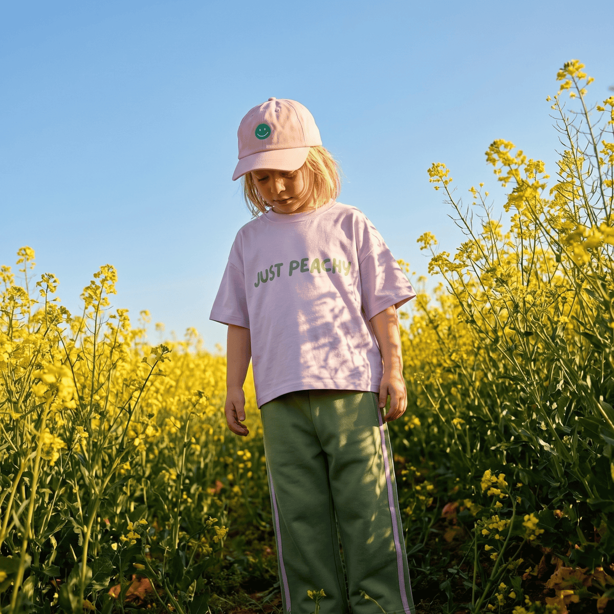 Side Stripe Track Pant - Sprout/Lilac