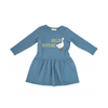Chloe Long Sleeve Jersey Dress - Silly Goose