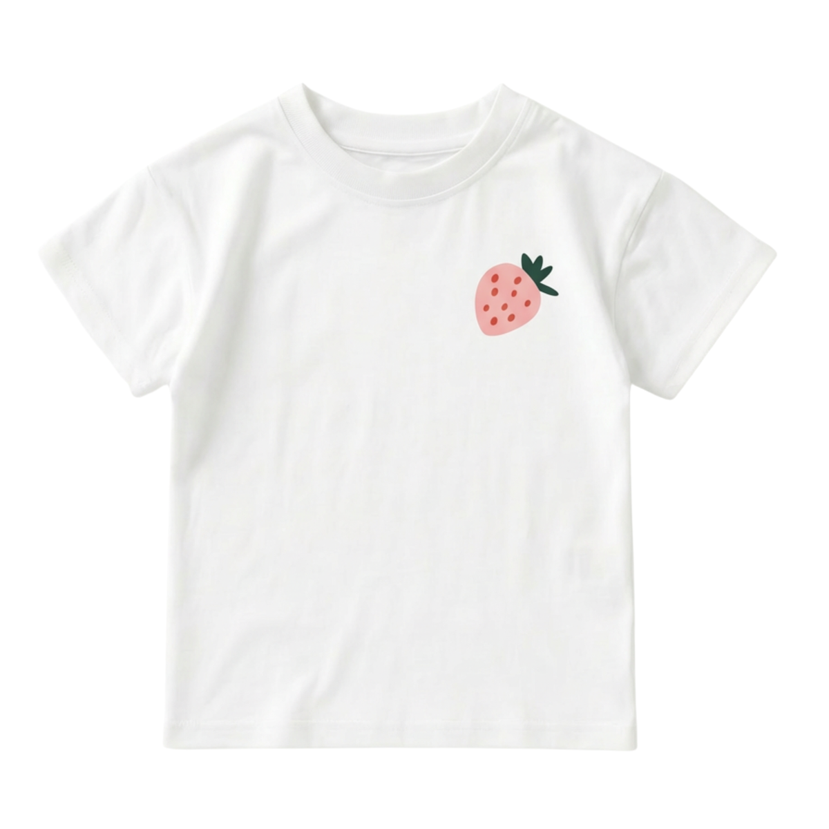 Strawberry Stripe Organic Cotton Tee