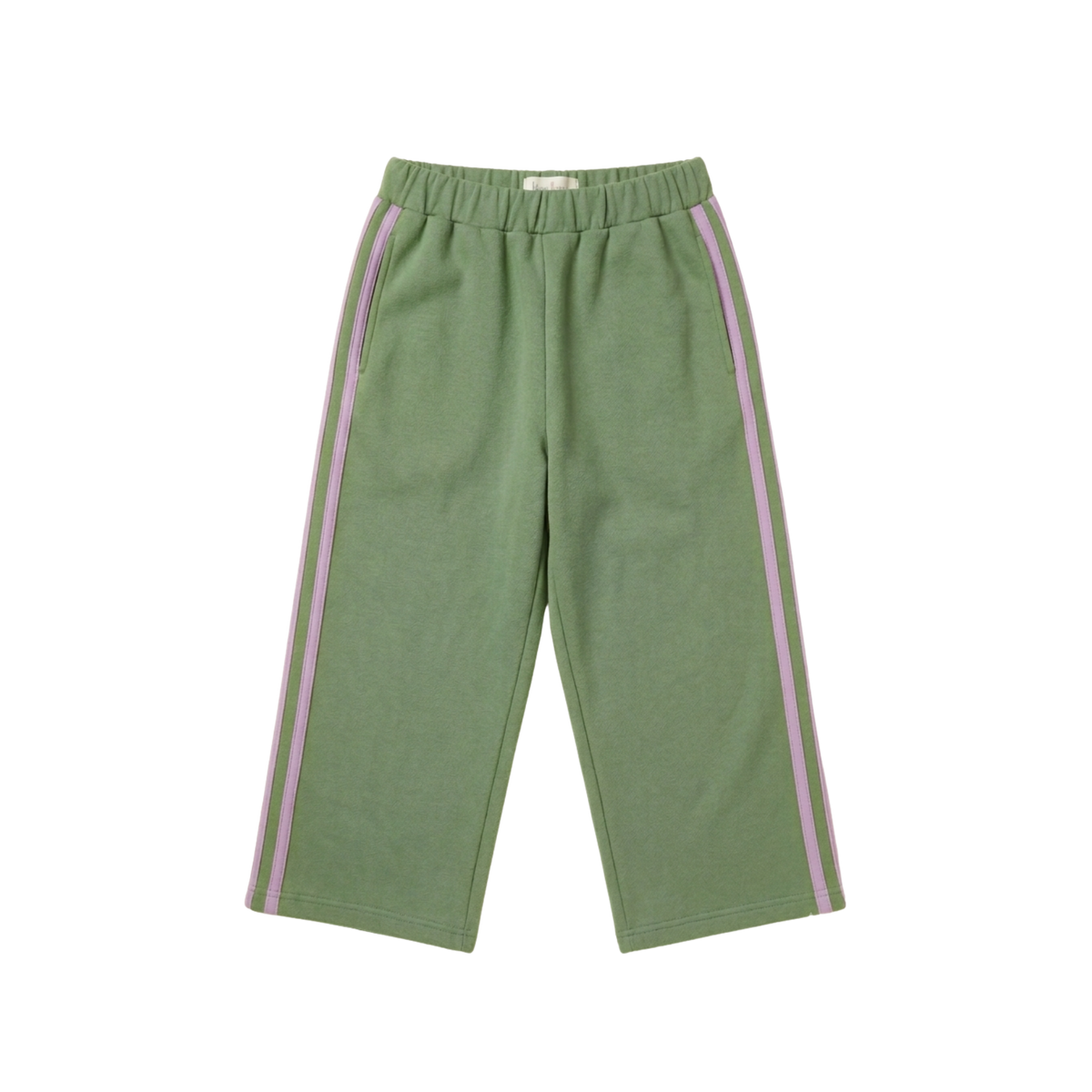 Side Stripe Track Pant - Sprout/Lilac