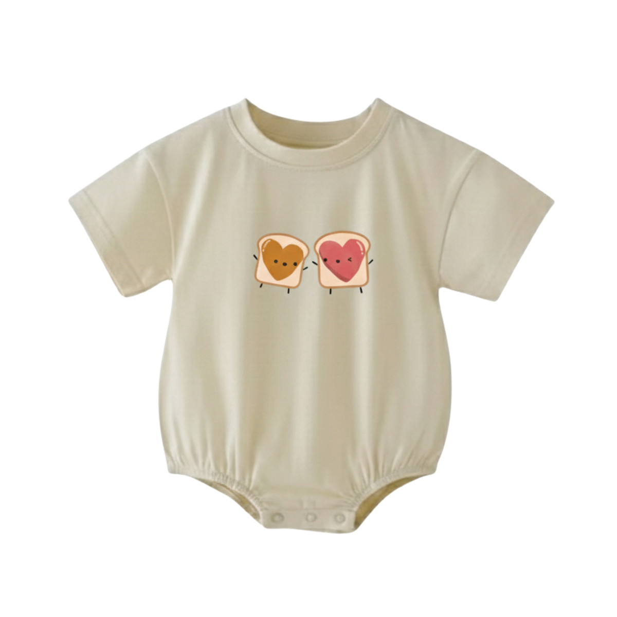 Organic Cotton Bubble Romper - PB ♡ J