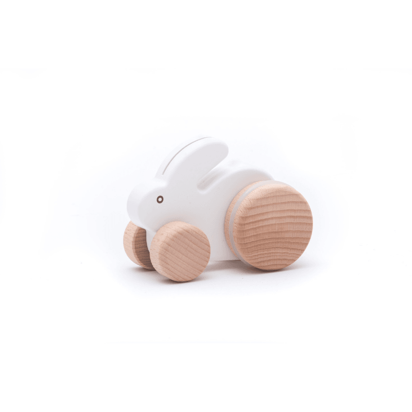 Bunny Roller, White