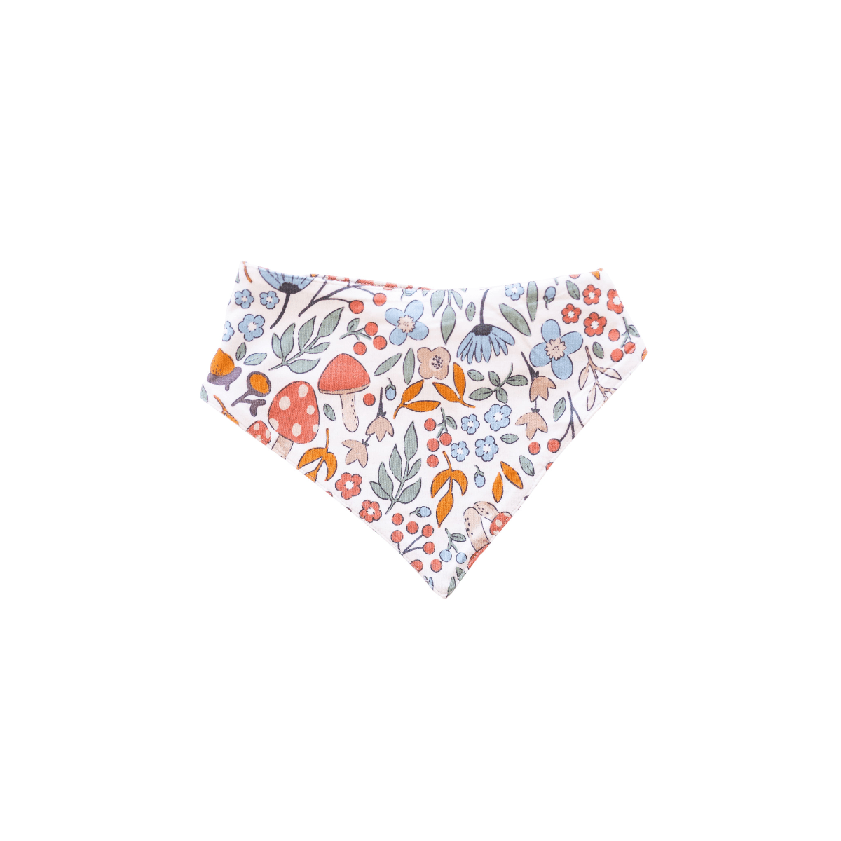 Kerchief Bib - Fall Floral