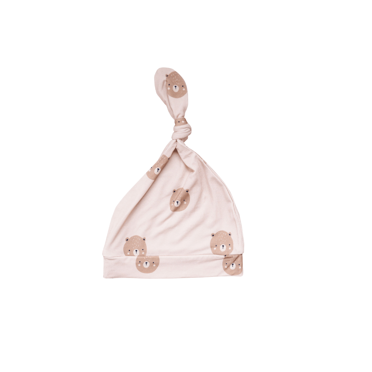 Bamboo Knotted Beanie - Teddy