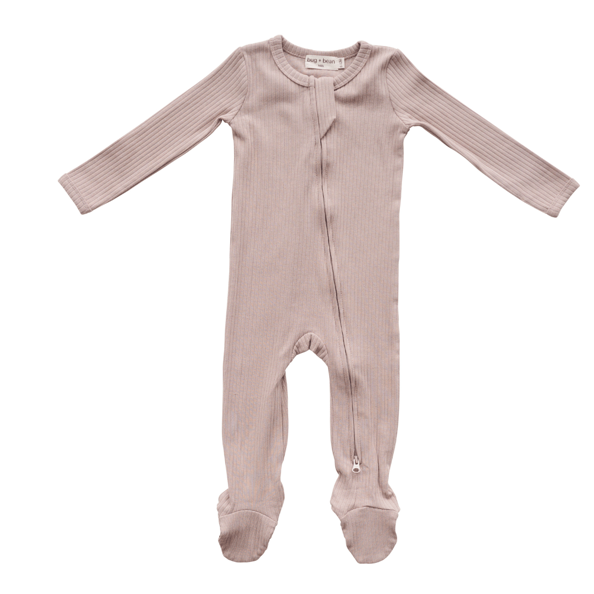 Cotton Baby Romper Mocha
