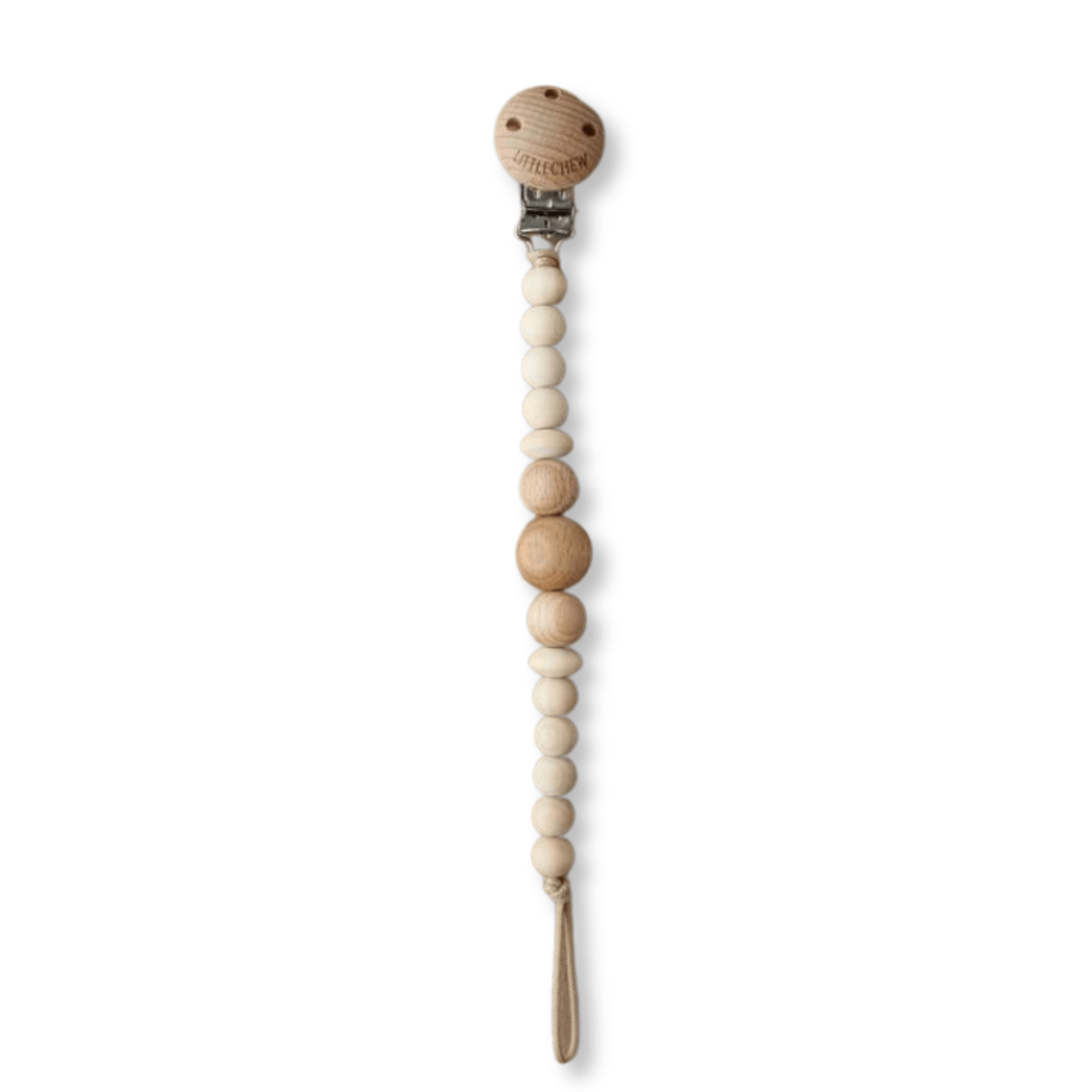 Wooden Pacifier Clip, Lape