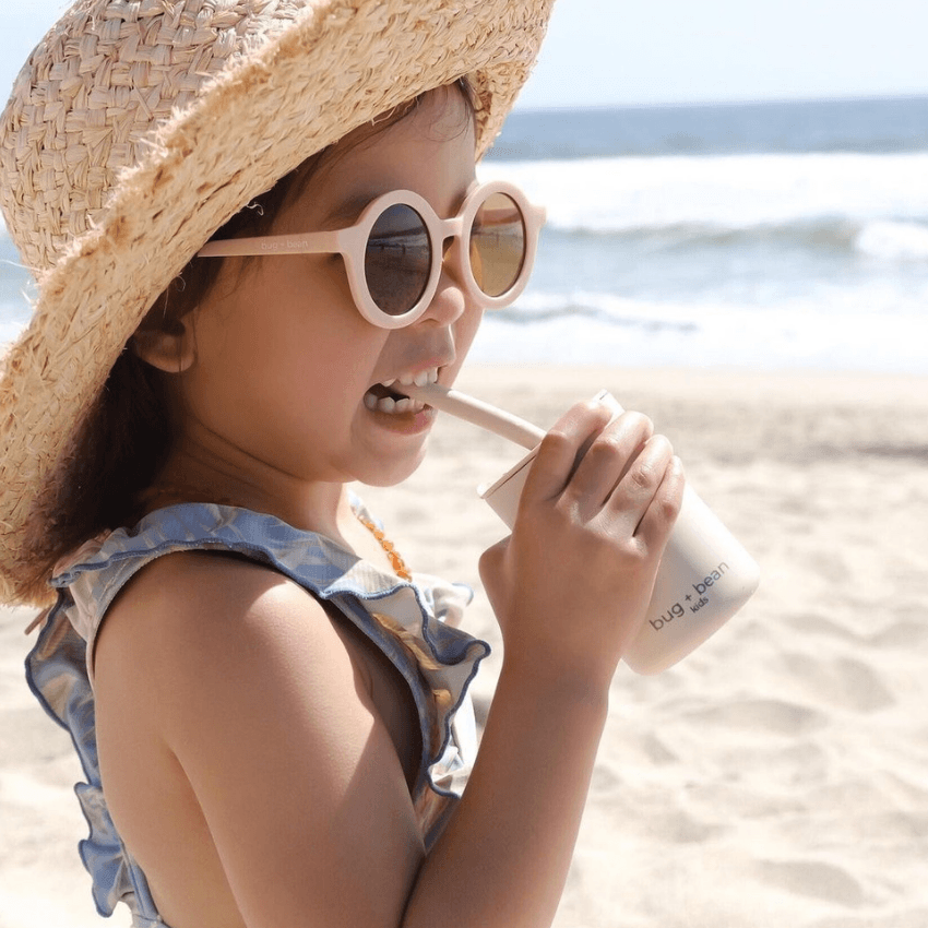 Silicone Cup with Lid + Straw